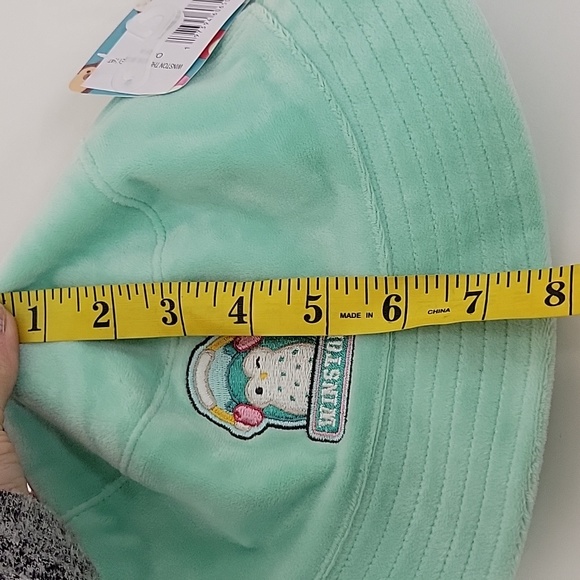 NWT Squishmallows Winston the Owl  Mint  Bucket Hat - Picture 8 of 8